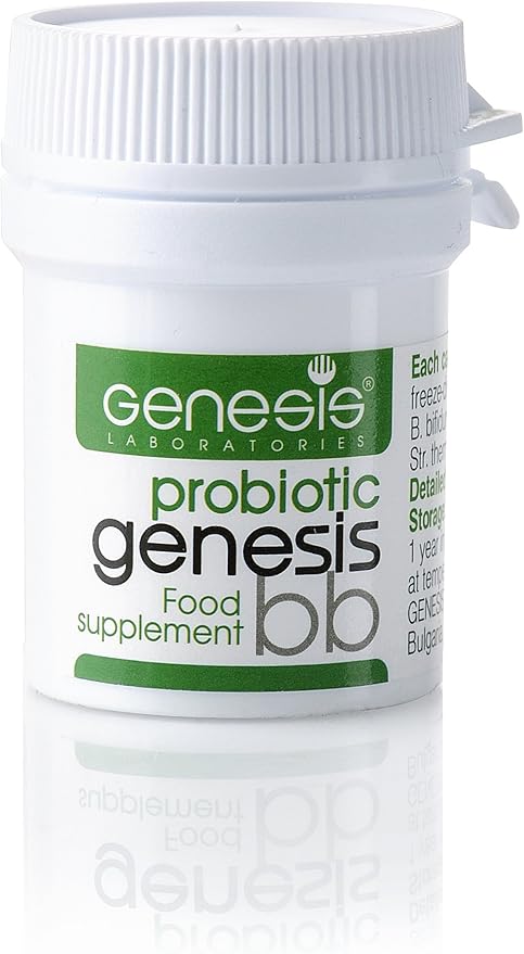 Genesis Bifidobacterium Complex BB Probiotic 14 Capsules of 240 Mg Travel Pack