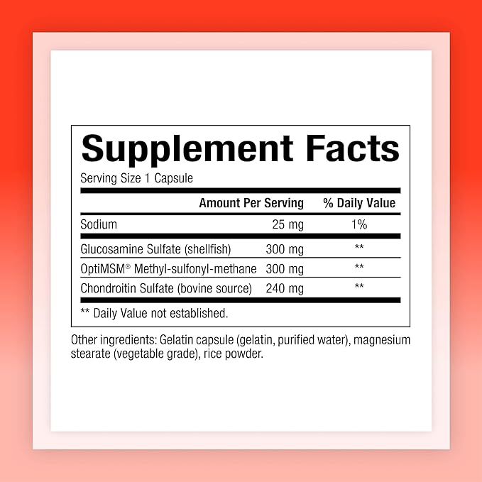 Natural Factors, MSM Joint Formula, Supports Healthy Joints and Mobility, 180 Capsules