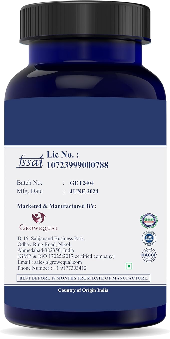 LADYTONIC Tablet L-GLUTOTHIONE 500MG Vitamin C Grape Seed Extract | Vitamin E Tablets - (Pack of 2, 60 Tablets Each)