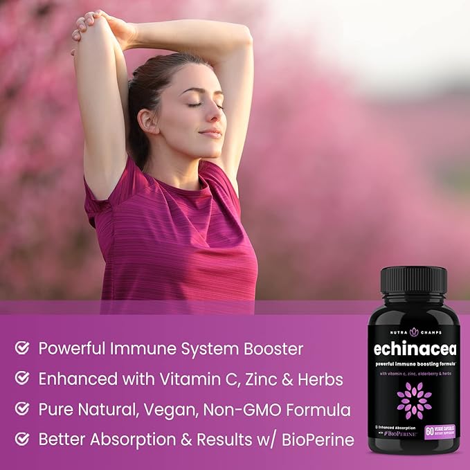 NutraChamps Elderberry and Echinacea Bundle