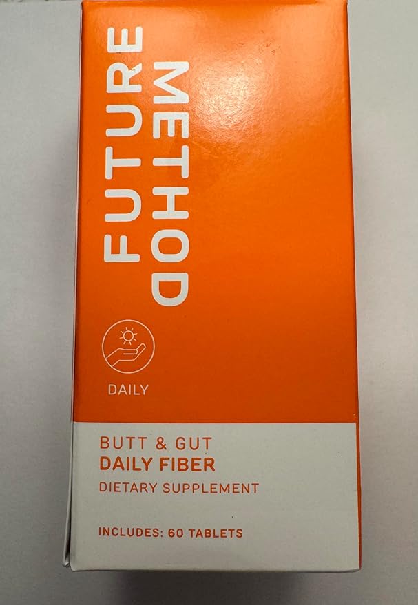 FUTURE METHOD Fiber Blend with Acacia & Psyllium Husk (60ct) and Synbiotic Probiotic + Prebiotic Complex (60ct) – Gut-Friendly Daily Support