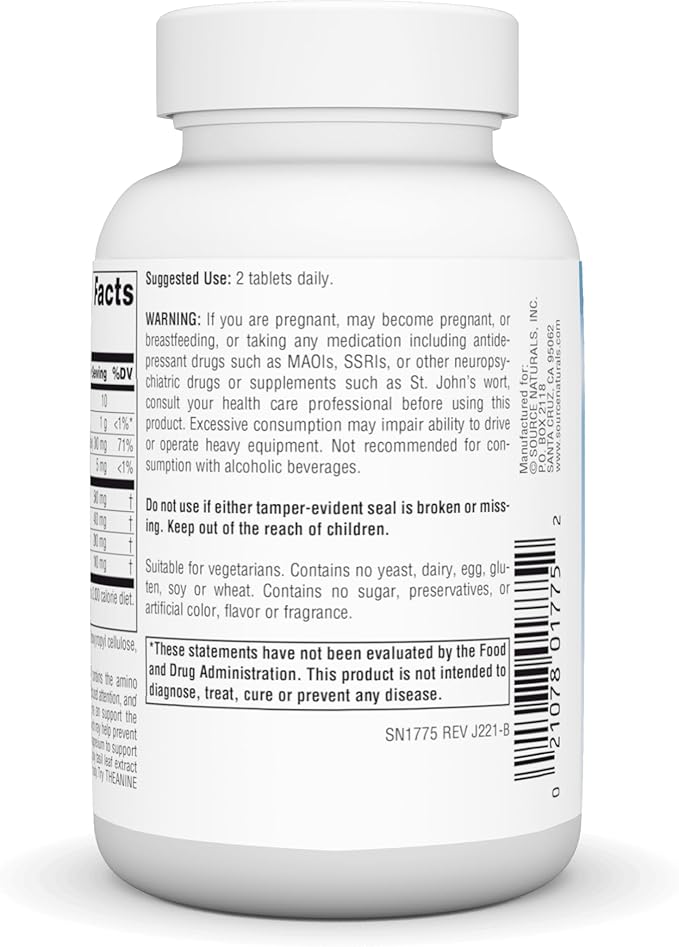 Source Naturals Serene Science L-Theanine with Magnesium and GABA - 60 Tablets