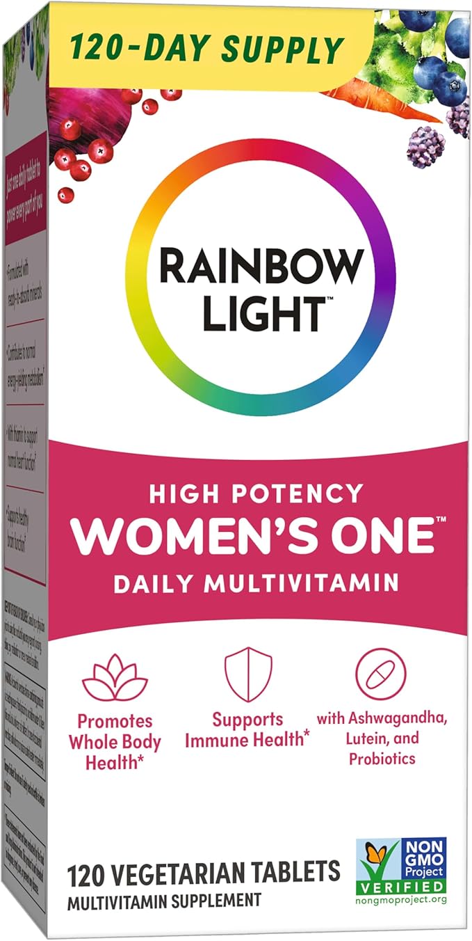 Rainbow Light Multivitamin Womens One, Powder, 120 Count