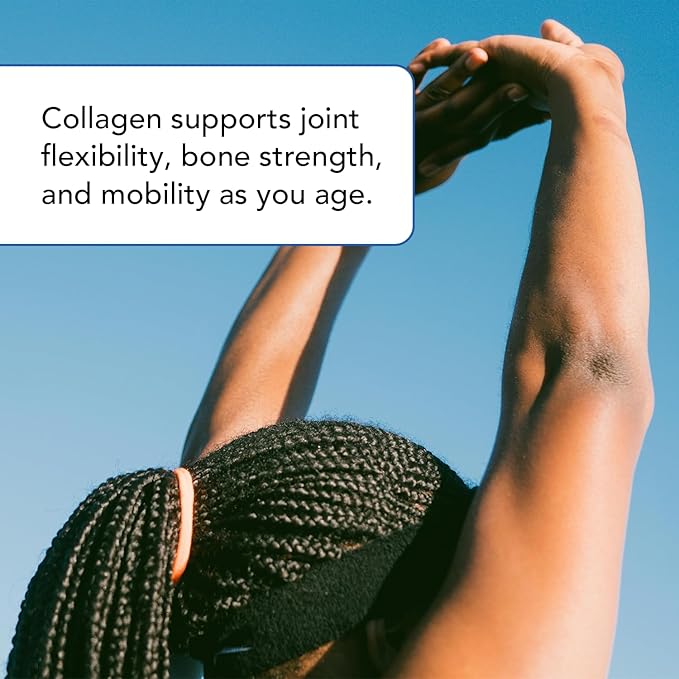 Vitamin Bounty Multi Collagen Complex - Hydrolyzed Collagen Peptides Types I, II, III, V & X - Supports Skin Elasticity, Joint Health, Hair & Nail Growth - 28 Servings