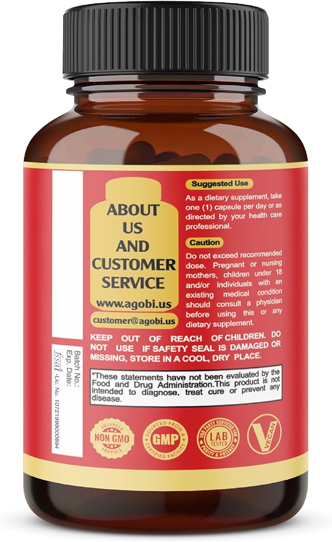 2 Packs - 60 Capsules Ashwagandha Capsules - High Concentrated - 5in1 Formula Ashwagandha, Turmeric, Rhodiola Rosea, Ginger, Black Pepper - 4 Month Supply