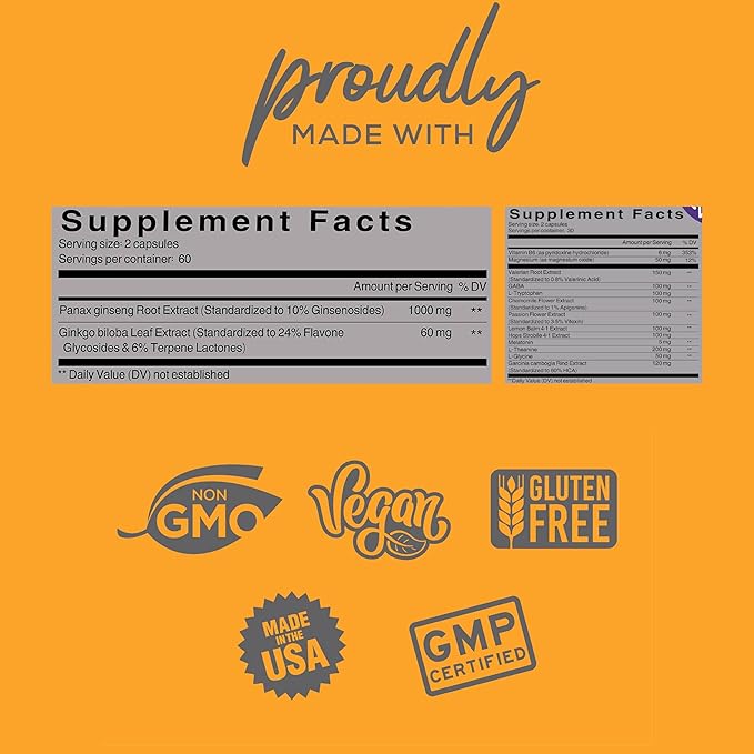 Panax Ginseng with Sleep Aid Bundle