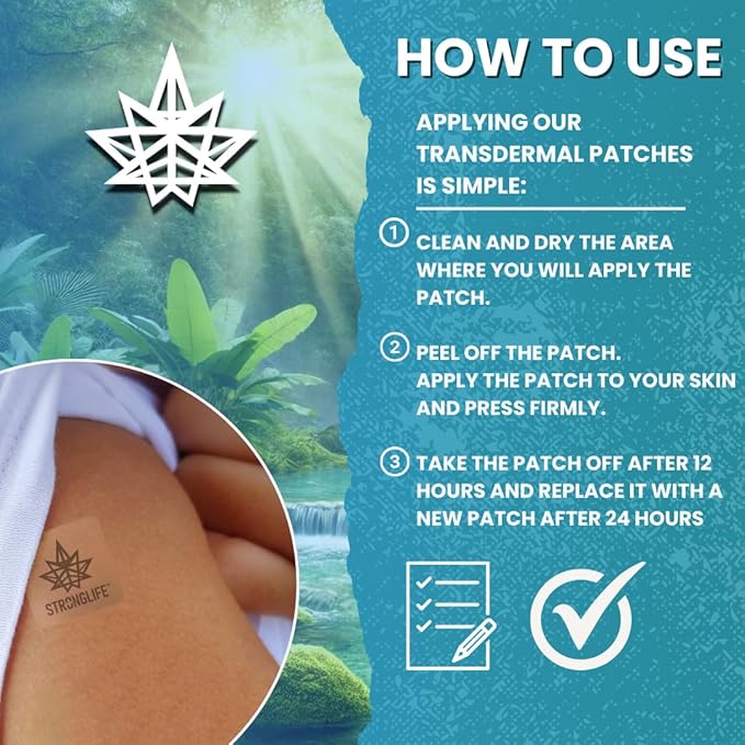 Collagen Complex Patches – Types 1, 2, 3, 5 | 60 Transdermal Patches for Skin, Hair, Nails, and Joint Health | High Absorption, Alternative to Powders and Capsules, Easy to Apply, Long-Lasting
