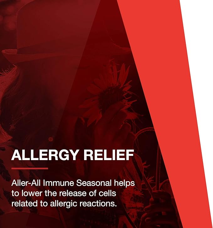 Protocol Aller-All Tablets - Immune System Support* - with Vitamin C, Zinc, Quercetin, Calcium & Bromelain - Kosher & Dairy Free - 60 Tabs