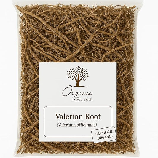 Organic Bio Herbs-Organic Dried Valerian Root (Valeriana Officinalis) 6oz.