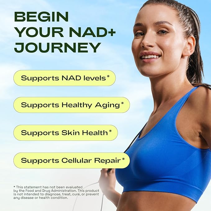 NMN Supplement Alternative - Liposomal NAD CORE LipoNAD 250mg - 30-Day Supply - Pack of 3 - High Purity NAD Supplement for Anti-Aging, Energy, Focus - 60 Capsules