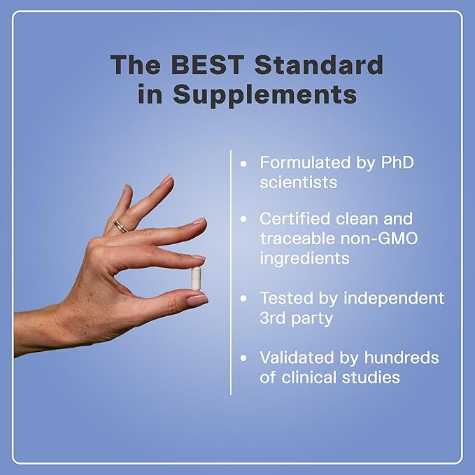 Best Magnesium Glycinate Capsules 175mg | Support for Stress Relief, Sleep, Heart Health, Nervous System and Muscles | Magnesium Supplement to Support Sleep | Vegan | 30 Day Supply - 30 Count