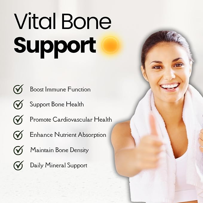 Vitamin D3 K2 Calcium Supplement - Vitamin D 5000 IU + Vitamin K2 MK7 100 mcg, Bone Strength & Heart Health Supplements for Women & Men, D3K2 Teeth Vitamins with Bioperine (60 Count (Pack of 2))
