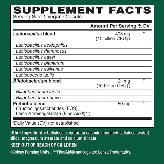 PlantFusion Vegan Probiotics for Women with Prebiotics - 50 Billion CFU, 8 Strains for Immune, Vaginal & Digestive Health Support - Shelf Stable, Non-GMO, Gluten Free - 30 Capsules (1 Month Supply)