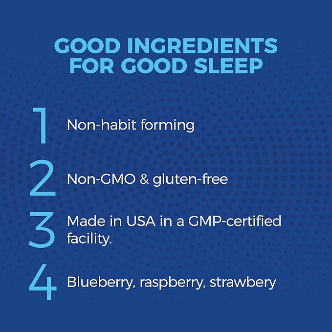 Snugell Melatonin Gummies 5 mg – 60-Count Dietary Supplement – Berry Blend Flavor for Natural Restful Sleep Support – Vegan, Non-Habit Forming, Non-GMO, Pectin-Based, Gluten-Free – Made in the USA (2)