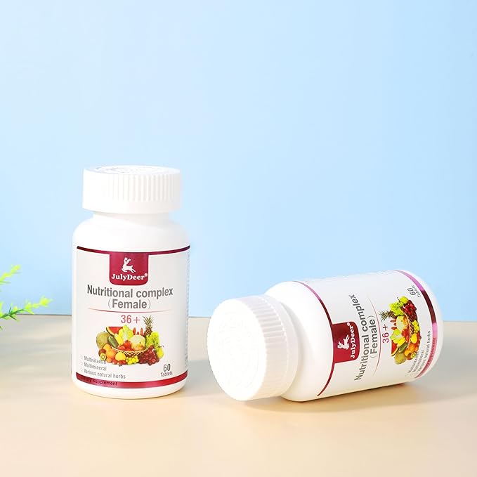 One Daily Tablet Multivitamin for Women - Complete Multimineral with Vitamin A, C, D, E and B-Complex, Zinc & More for Women's Immunity, Hair, Skin & Nails, Digestion + Vegetarian - 2 Bottles