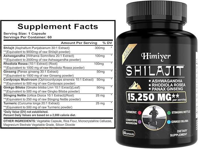 2pcs, Ultimate Wellness Bundle - Boost Energy, Immunity & Brain Function with 7000mg Sea Moss, 4000mg Black Seed Oil, 2000mg Ashwagandha, 9000mg Ginger & Shilajit, Vegan-Friendly Supplement