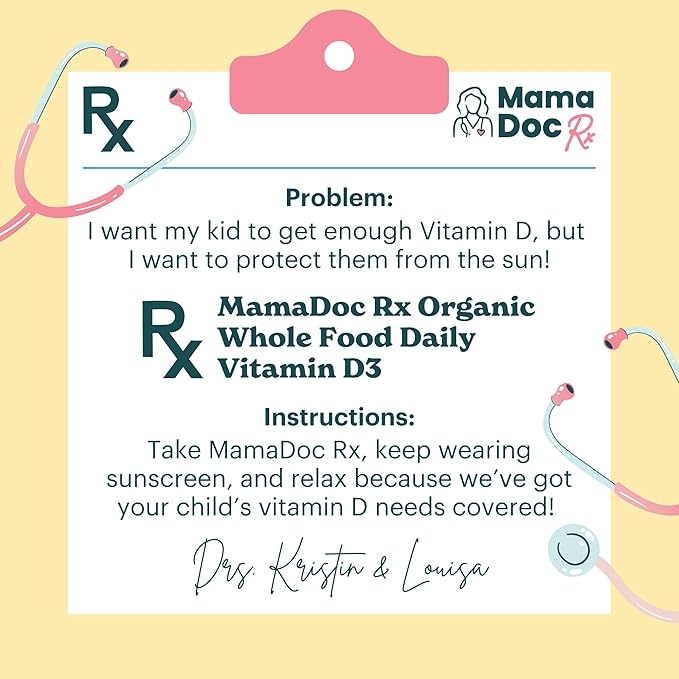 Certified Organic Kids and Teens Whole Food Vitamin D3 Chewables | 800 IU | Sugar Free, Vegan, Free of 9 Major Allergens | 2 Month Supply | Ages 3+