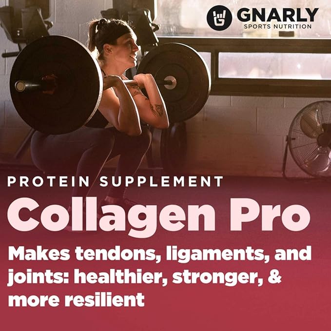 Gnarly Nutrition Collagen Pro, Unflavored (15.87oz) and Gnarly Performance Greens Blueberry Açai, (11.64 oz)