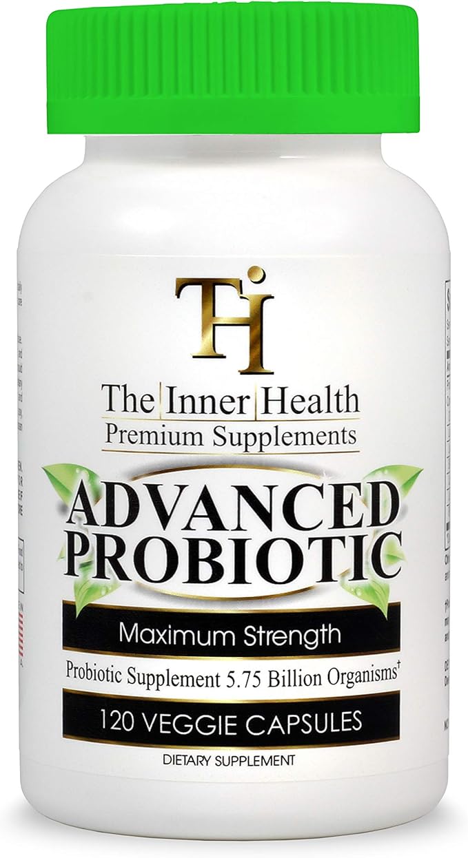 PROBIOTIC Supplement 5.75 Billion Organisms-Bacillus Subtilis Bifidobacterium Longum L.Acidophilus L.Rhamnosus L.Plantarum-120 Caps