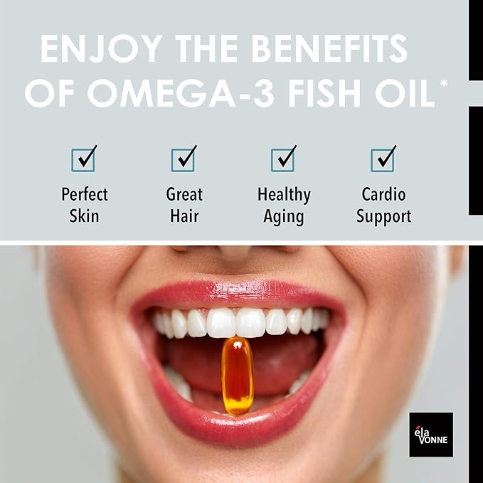 Norway Pure Omega-3 Fish Oil Softgels 2,400mg (90ct) - 4X Concentrated EPA & DHA, Triple Distilled, Burpless, Wild Caught, Skin & Hair, Joints, Heart Health