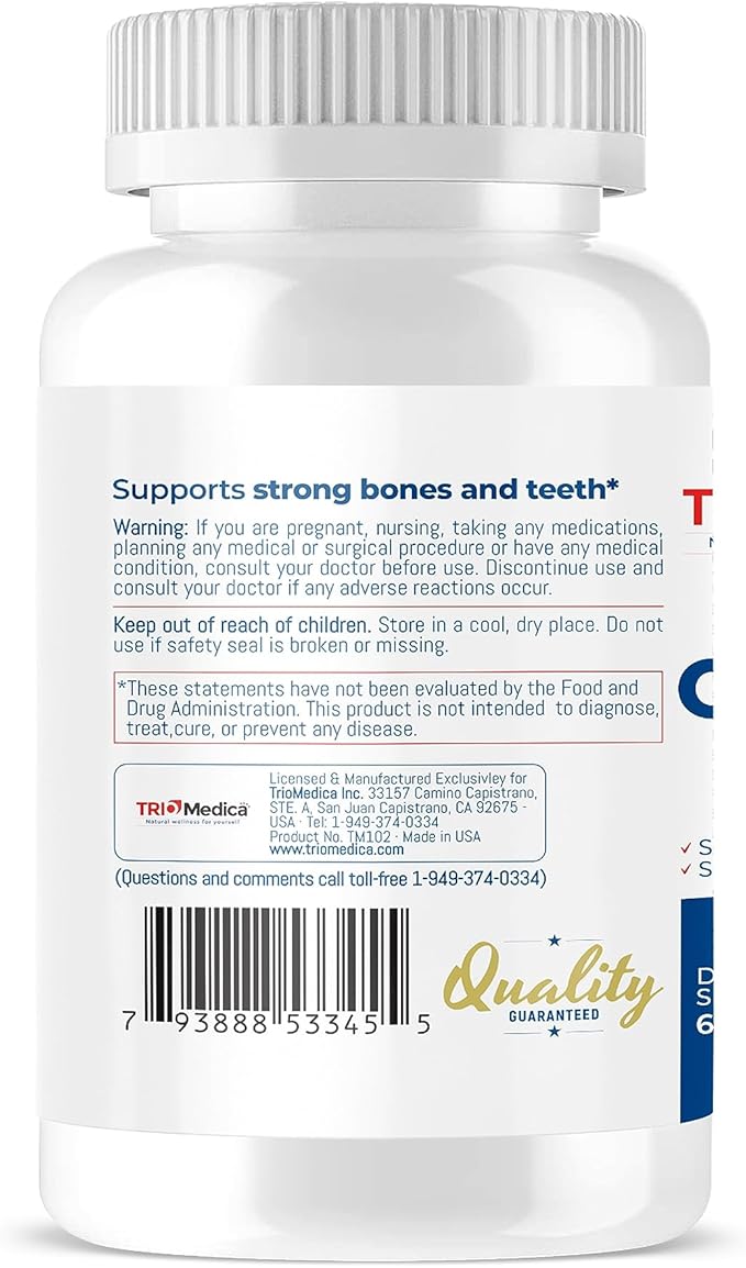 Cal-Mag-Zinc D3 Dietary Supplement (Calcium Magnesium Zinc & Vitamin D3) | Immune, Bones & Teeth Support | Non-GMO | Vegan | Gluten Free | Dairy Free | Kosher | 60 Softgels | (60 Count (Pack of 1))