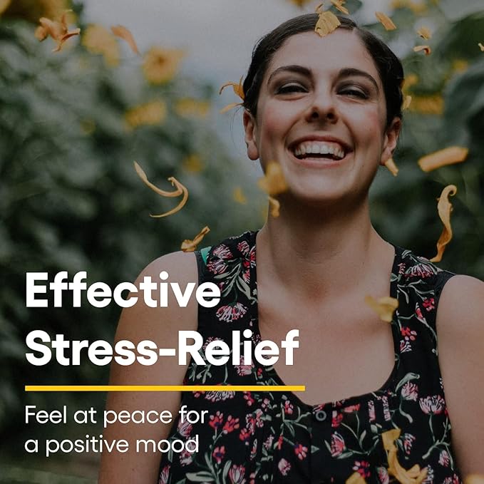Stress-Relax Chewable Suntheanine L-Theanine 100 mg by Natural Factors, Non-Drowsy Stress Support for Mental Calmness and Relaxation, Tropical Fruit Flavor, 60 Tablets