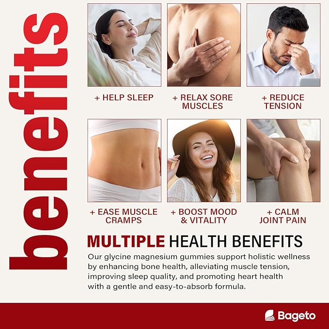 Magnesium Glycinate Gummies Sugar Free 90 for Adults & Kids,400mg Chewable Magnesium Gummies with 200mg L-Threonate,Ashwagandha,Vitamin D,B6,B12,Calcium for Sleep,Stress & Muscle,Relief,Strawberry