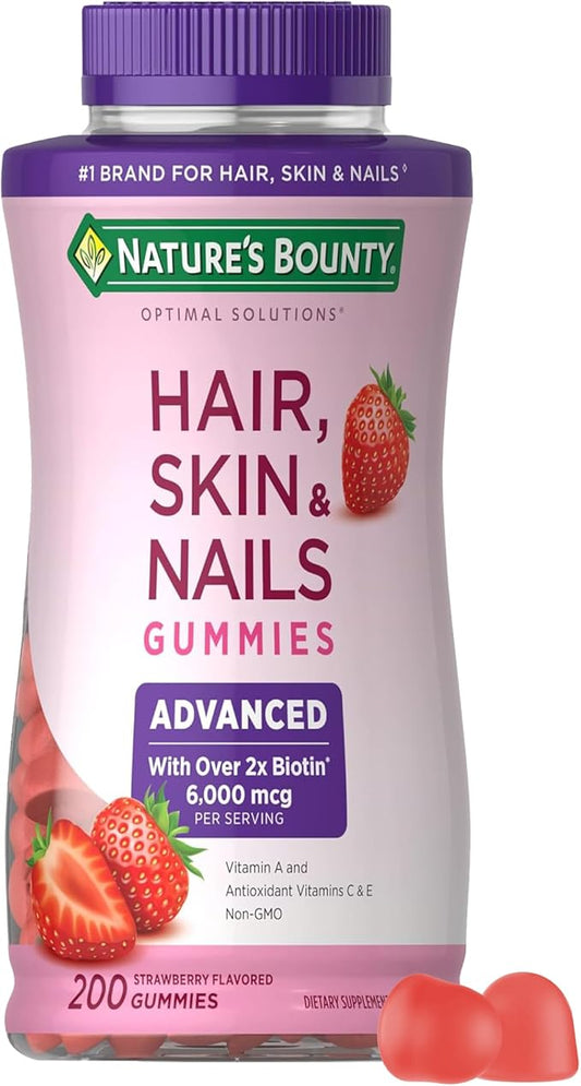 Nature's Bounty Optimal Solutions, 200 Strawberry Gummies