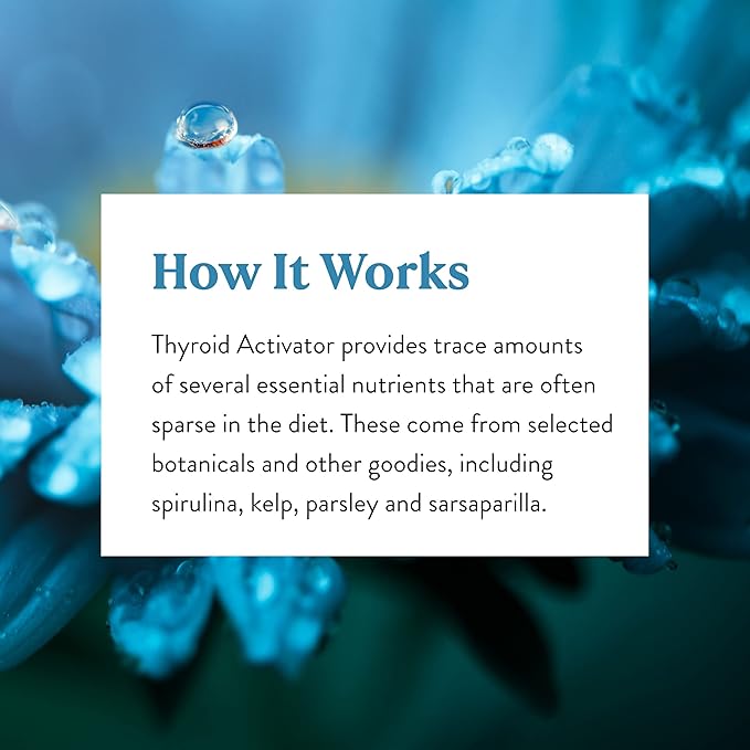 Nature's Sunshine Thyroid Activator 100 Capsules