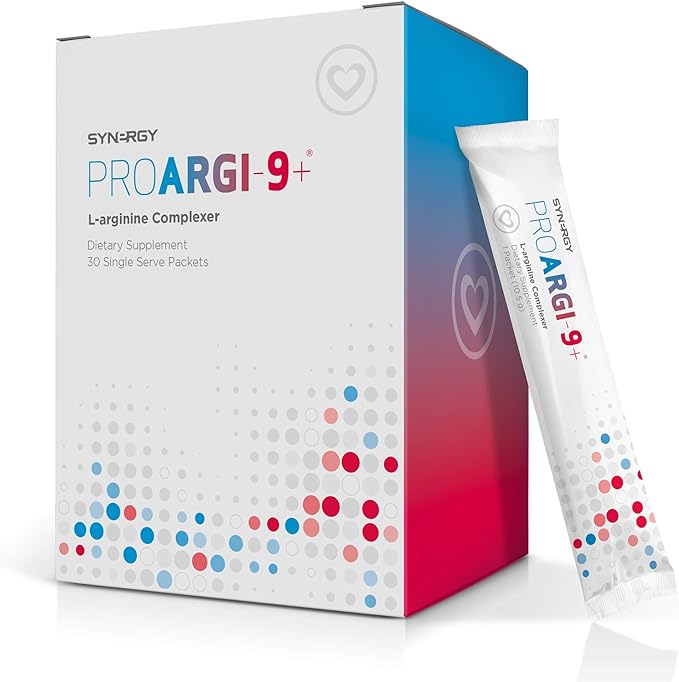 Synergy ProArgi-9 Plus L-Arginine Complexer Dietary Supplement - Mixed Berry - 30 Packets