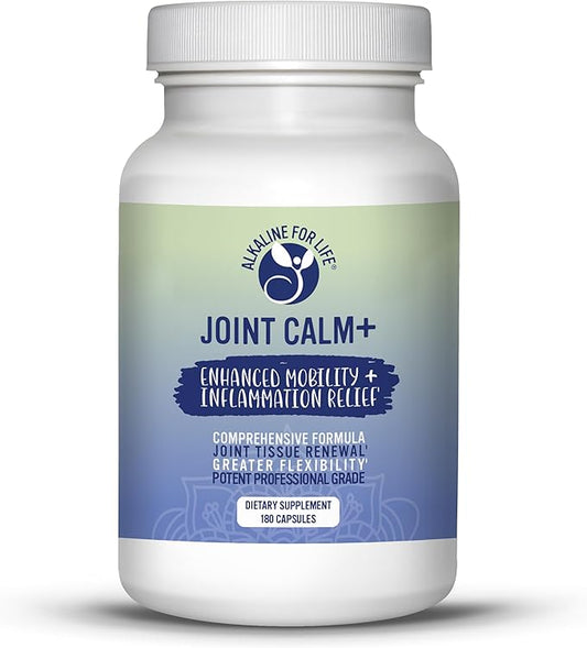 Joint Calm Glucosamine Chondroitin Joint Support Supplement - 900mg Glucosamine Sulfate HCI, 300 mg Glucosamine KCI, 225 mg Chondroitin sulfate with OPC Antioxidants for Inflammation Support