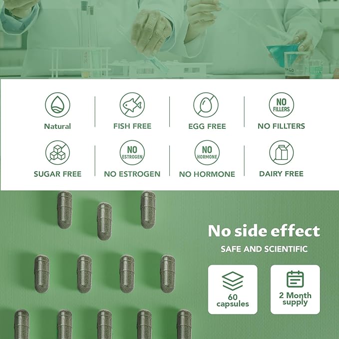 Body Deodorizing Supplement, Natural Internal Odor Control Pills for Men & Women, Chlorophyll Capsules for Skin, Breath, and Gut Health (180 Capsules)