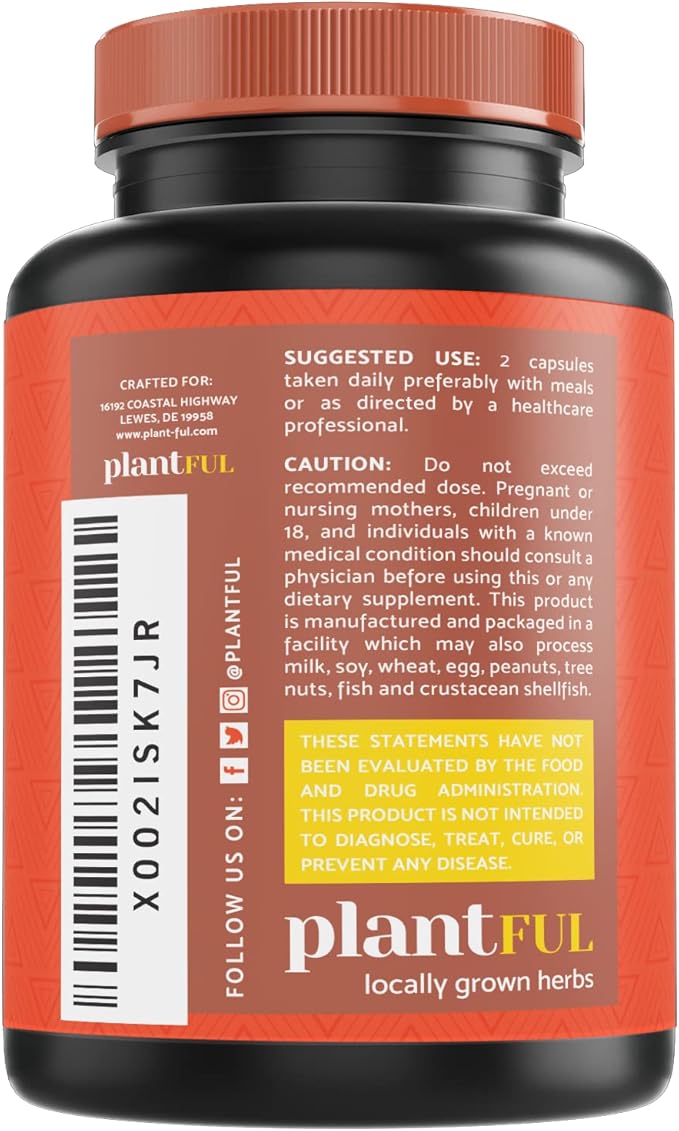 Thyroid Support for Women and Iodine Supplement ǀ Enhanced Absorption Thyroid Complex for Energy, Metabolism, Focus Formula, Relaxation with Ashwagandha, L-Tyrosine and Adaptogens Non-GMO
