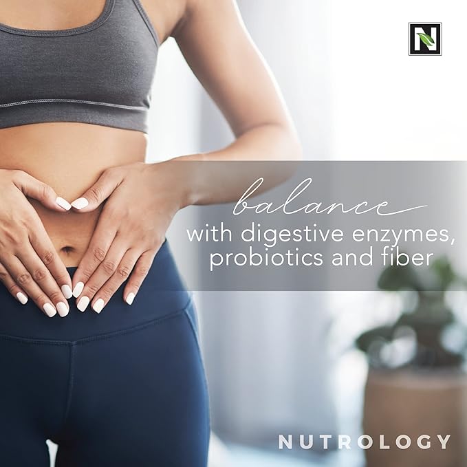 Nutrology Greens & Fruits Powder-Naturally Sourced Superfood, Chocolate (30 Servings) Zen Natural Magnesium Supplement (30 Servings)