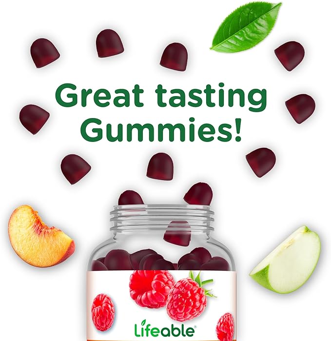 Lifeable Postnatal Multivitamin with Iron, Choline and Iodine | Great Tasting Postnatal Vitamins for Women Breastfeeding | Vegetarian Non-GMO Lactation Supplement | 90 Gummies