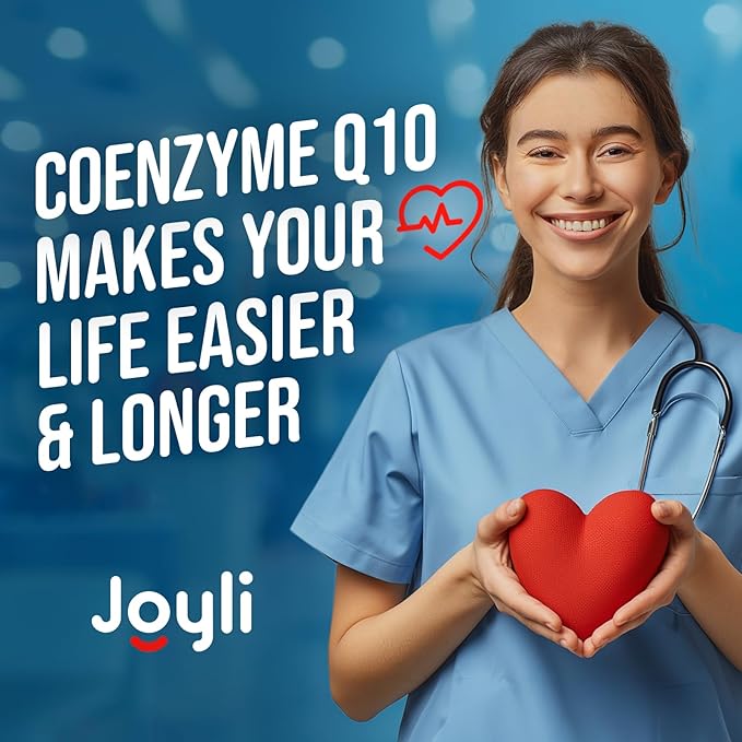 High Absorption CoQ10 500MG - Co Q 10 Supplement 120 Softgels for Heart Health&Energy Production - Enhanced CoQ10 Nutritional Supplements with Coenzyme Q10 - Alternative to coq10 400mg softgels