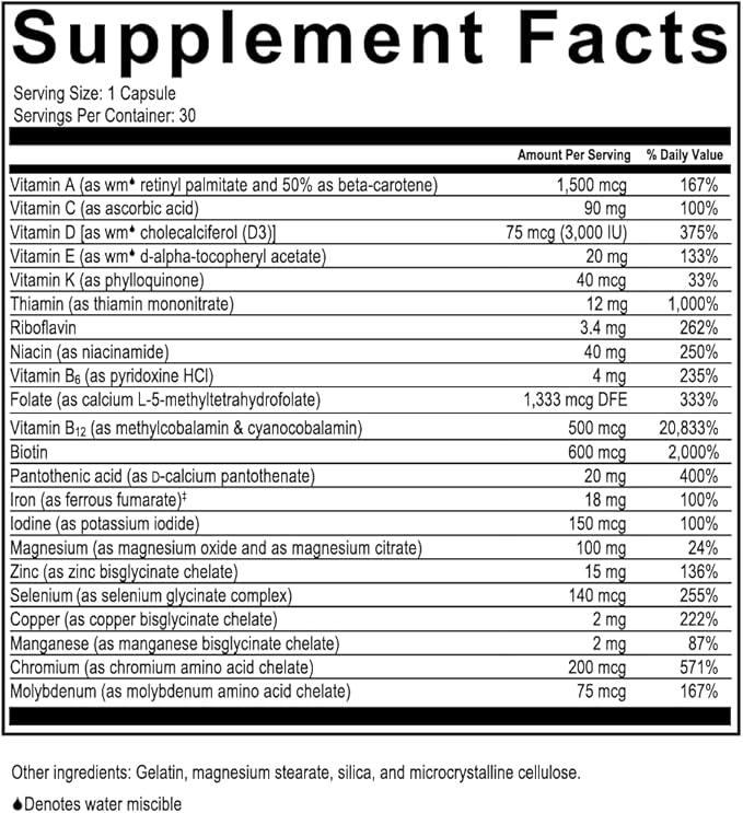 Celebrate Vitamins CelebrateONE 18, 18mg Iron - One A Day Bariatric Multivitamin, Essential Vitamins & Minerals - Gastric Bypass & Sleeve Gastrectomy Supplement (90 Capsules)
