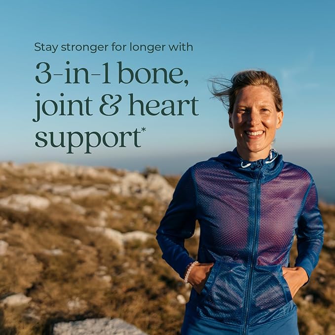 New Chapter Calcium Supplement - Bone Strength Organic Calcium with Magnesium, Vitamin D3+K2, 70+ Trace Minerals for Bone Health, Gluten Free, Easy to Swallow Slim Tablets - 180 Count