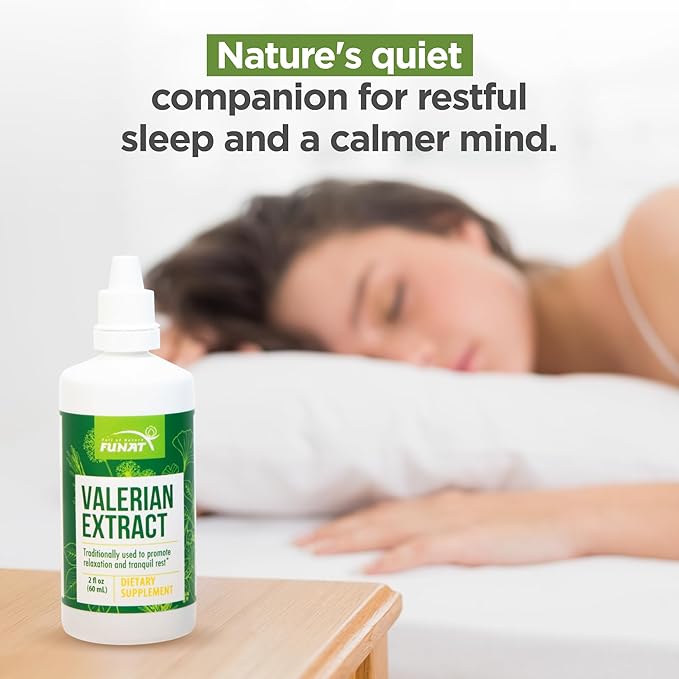 Valerian Root Drops for Adults 2 Oz, 2 Fl Oz | Valerian Extract is commonly Used as a Natural Supplement to Promote Relaxation and Support Sleep.