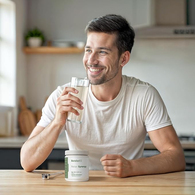 Relax Synergy | Plain Flavor | *NO MSG* | Contains 2000 mg of Inositol (as myo-inositol) | 75 mg of Magnesium (as Di-Magnesium Malate) | GABA, Taurine, L-Theanine
