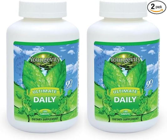Youngevity Ultimate Daily Capsules 180 Count (Pack of 2)
