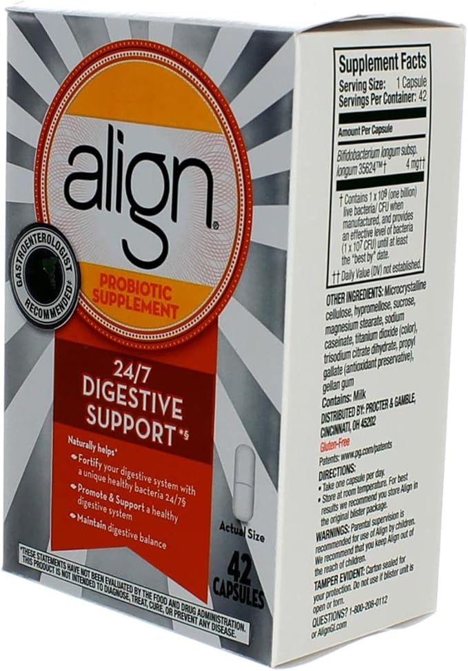 Align Digestive Care Probiotic Supplement, 84 Count