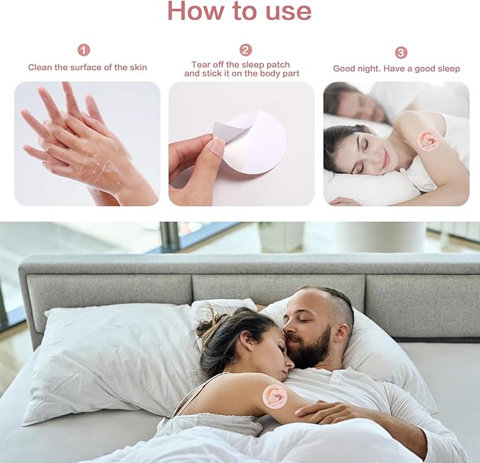 Sleep Patches for Adults Extra Strength 30 Patches - Long-Lasting Night Comfort with Melatonin, Valerian & Natural Botanicals - Fast-Acting Transdermal Support for Restful Sleep, Morning Refreshment