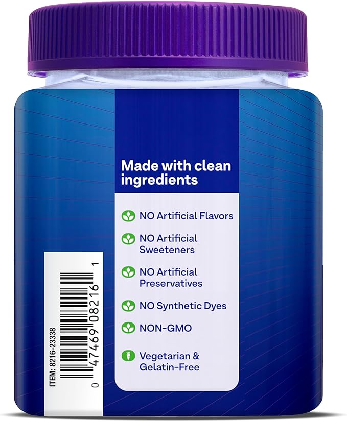 Natrol Ashwagandha Complete Gummy, 3-in-1 Daily Stress Support, Supports Better Mood, Reduces Occasional Stress and Fatigue, 30 Gummies, Up to a 15 Day Supply