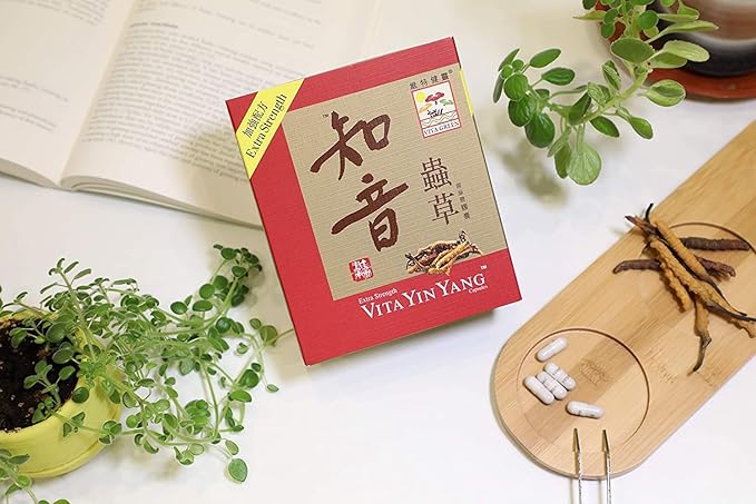 Vita Green Yin Yang Cordyceps Mycelium Capsules Joint Health Capsules Bundle