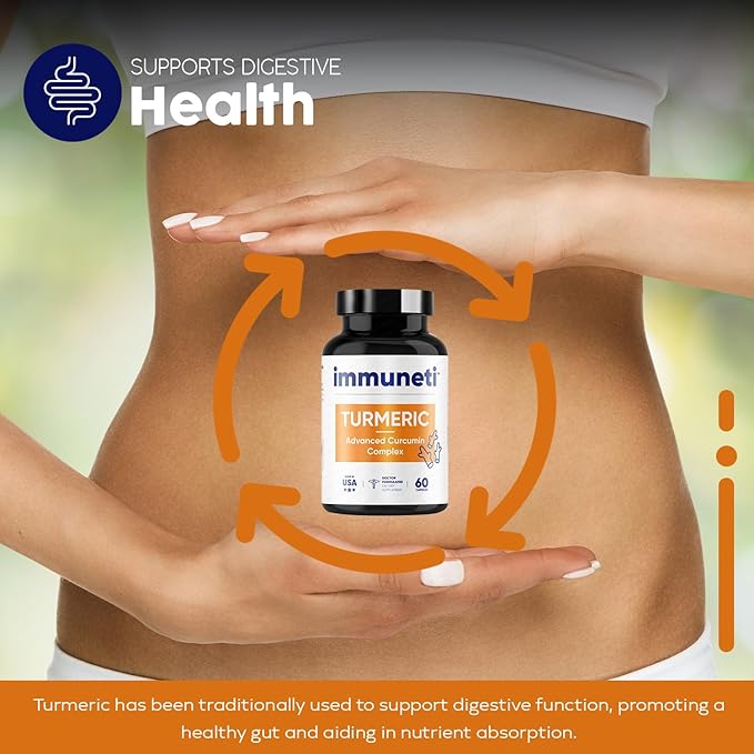 Turmeric Advanced Curcumin Complex 60 Capsules