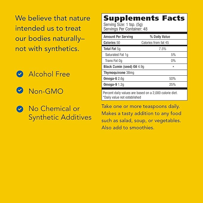 NORTH AMERICAN HERB & SPICE Black Seed Oil Cardio-Plus - 8 fl oz - Supports Heart Health with Muscadine & Pomegranate - Non-GMO - 48 Servings