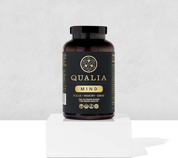 NEUROHACKER COLLECTIVE Qualia Mind | The Ultimate Blend for Brain Health* | Doctor-Formulated Nootropic to Fuel Focus & Concentration* | Supports Long Term Brain Health| Maintain Drive & Productivity