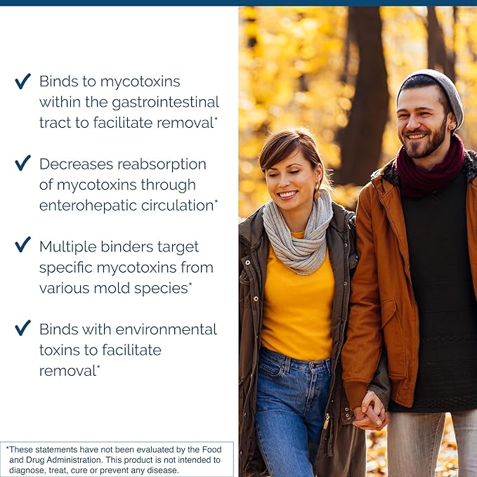 Researched Nutritionals Activated Charcoal Pills for GI Detox Support - MycoPul - Humic & Fulvic Acid for to Support Mold Detox - Helps Bind Mycotoxins in The GI Tract (30 Capsules)