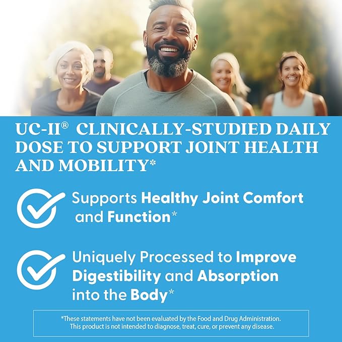 Doctor's Best BioAvailable Boswellia + UC-II, Supports Joint Health, Non-GMO, Gluten Free, Soy Free 60 Veggie Caps